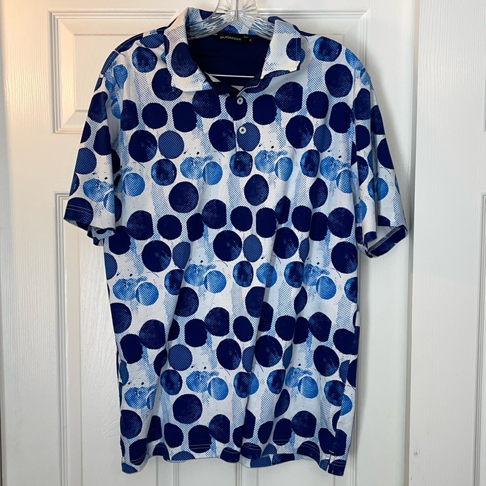 Bugatchi 3 Button Polo. Size XL